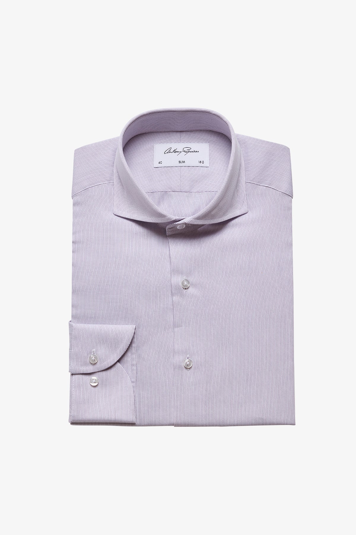 Alton formal shirt - pink microdesign