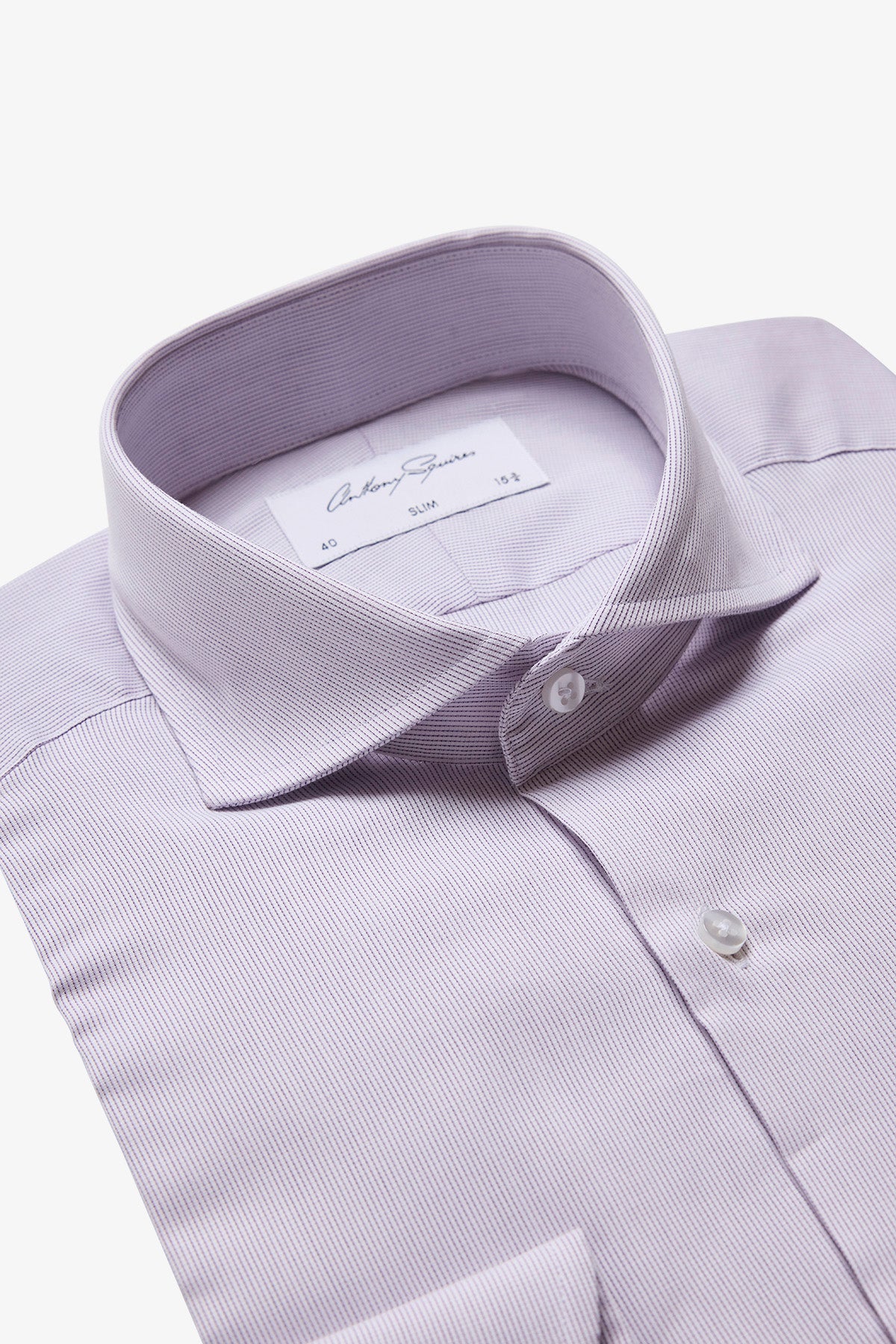 Alton formal shirt - pink microdesign
