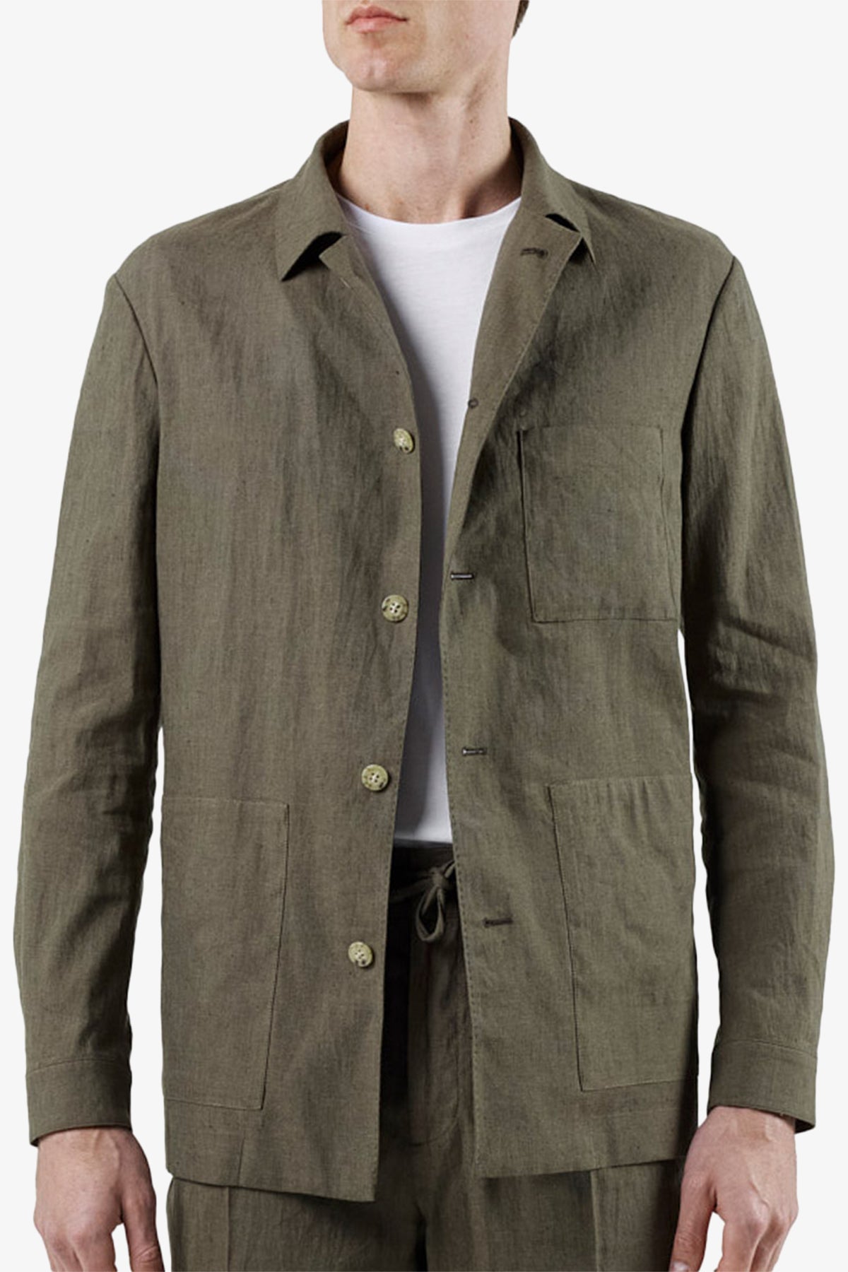 Arienzo - Khaki Shirt Jacket