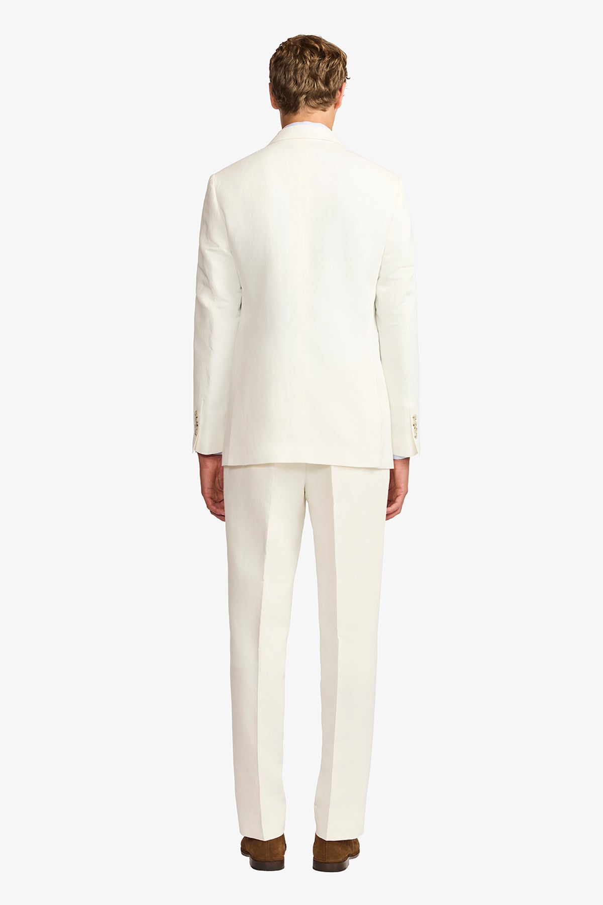 Arlo blazer - Linen/cotton in Soft ivory