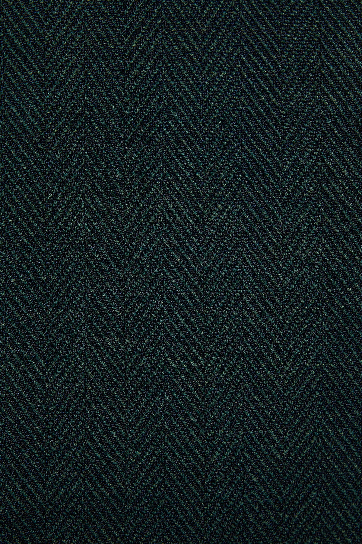 Arthur Blazer - Wool/Elastane In Dark Green Herringbone