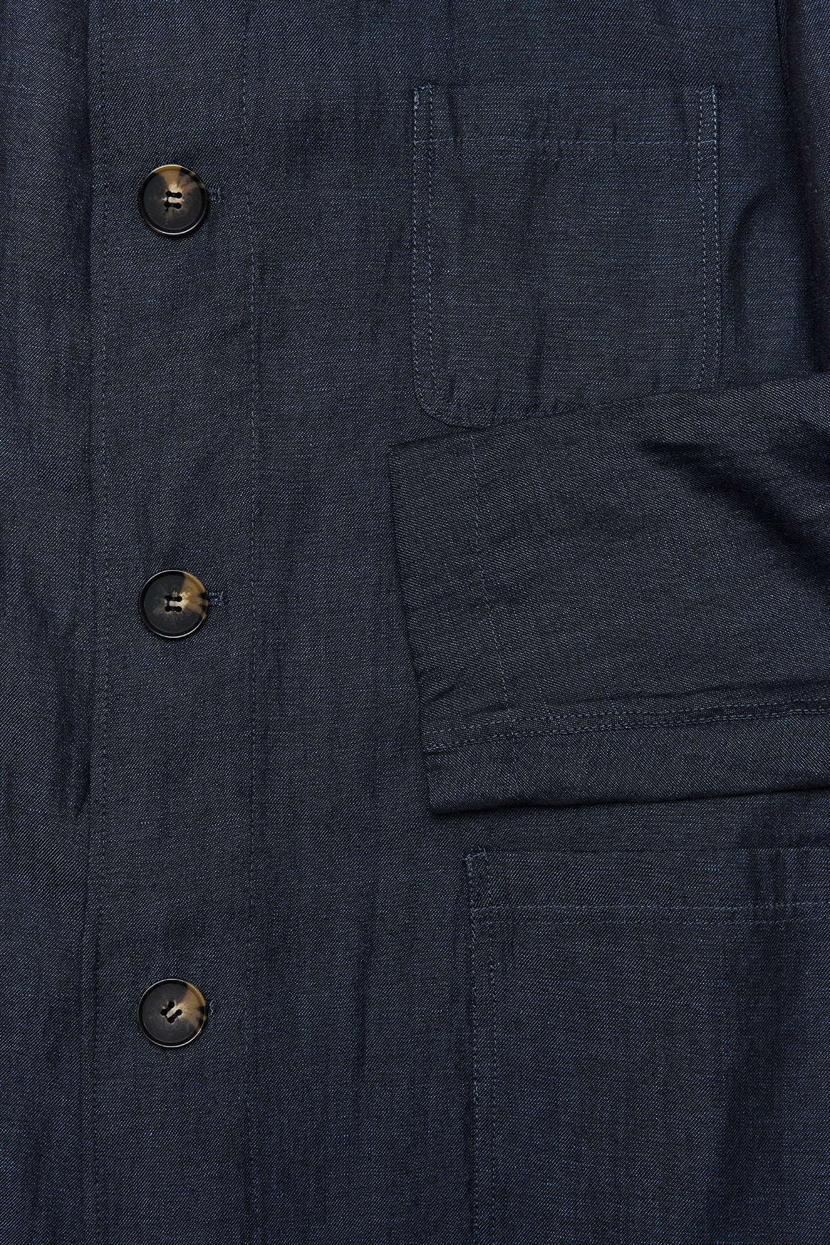 Carter - Dark Blue Shirt Jacket
