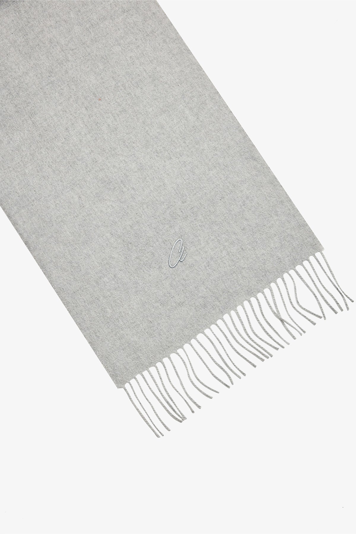 Cashmere Scarf - Light Grey