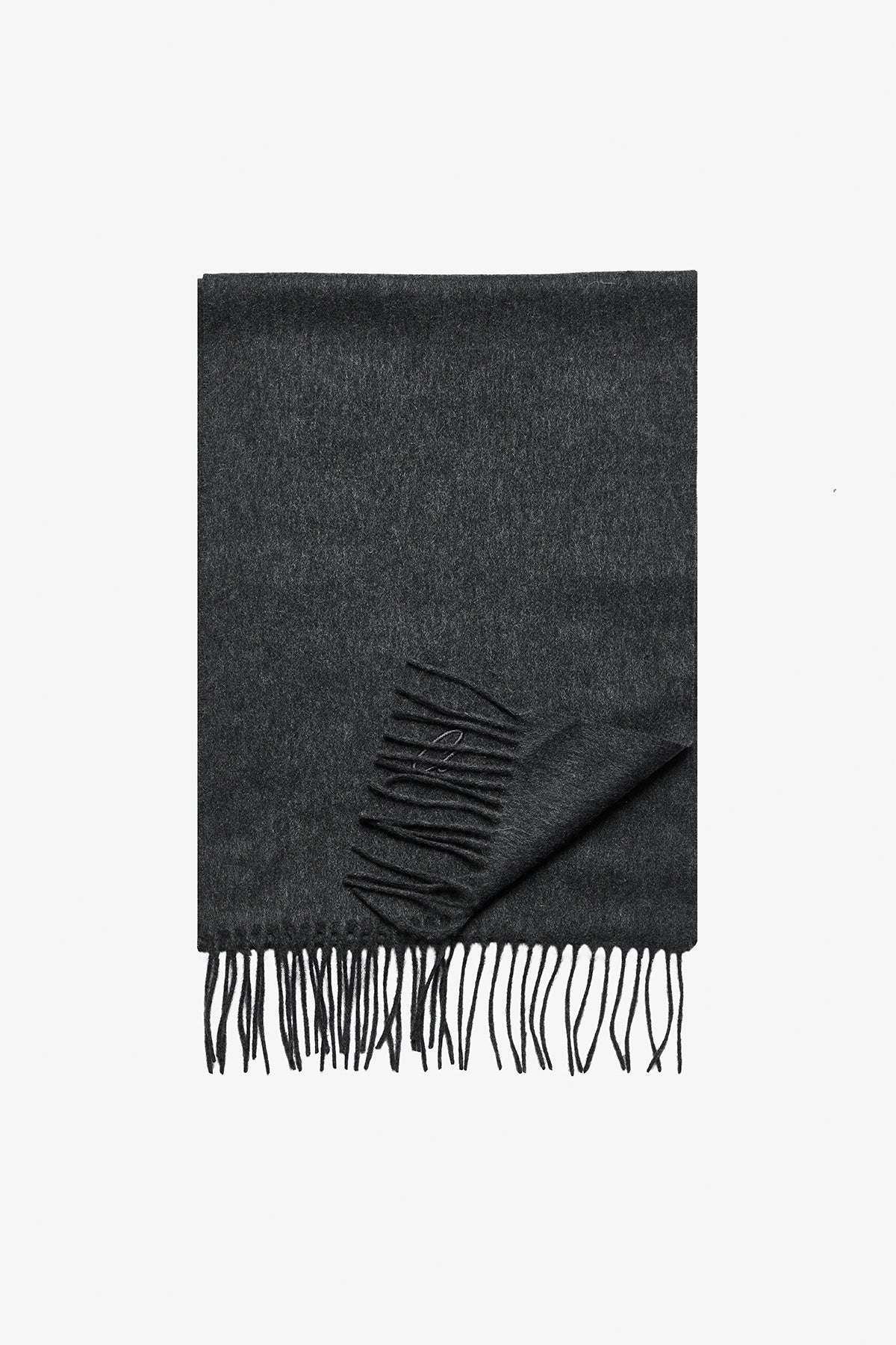 Cashmere Scarf - Mid Grey