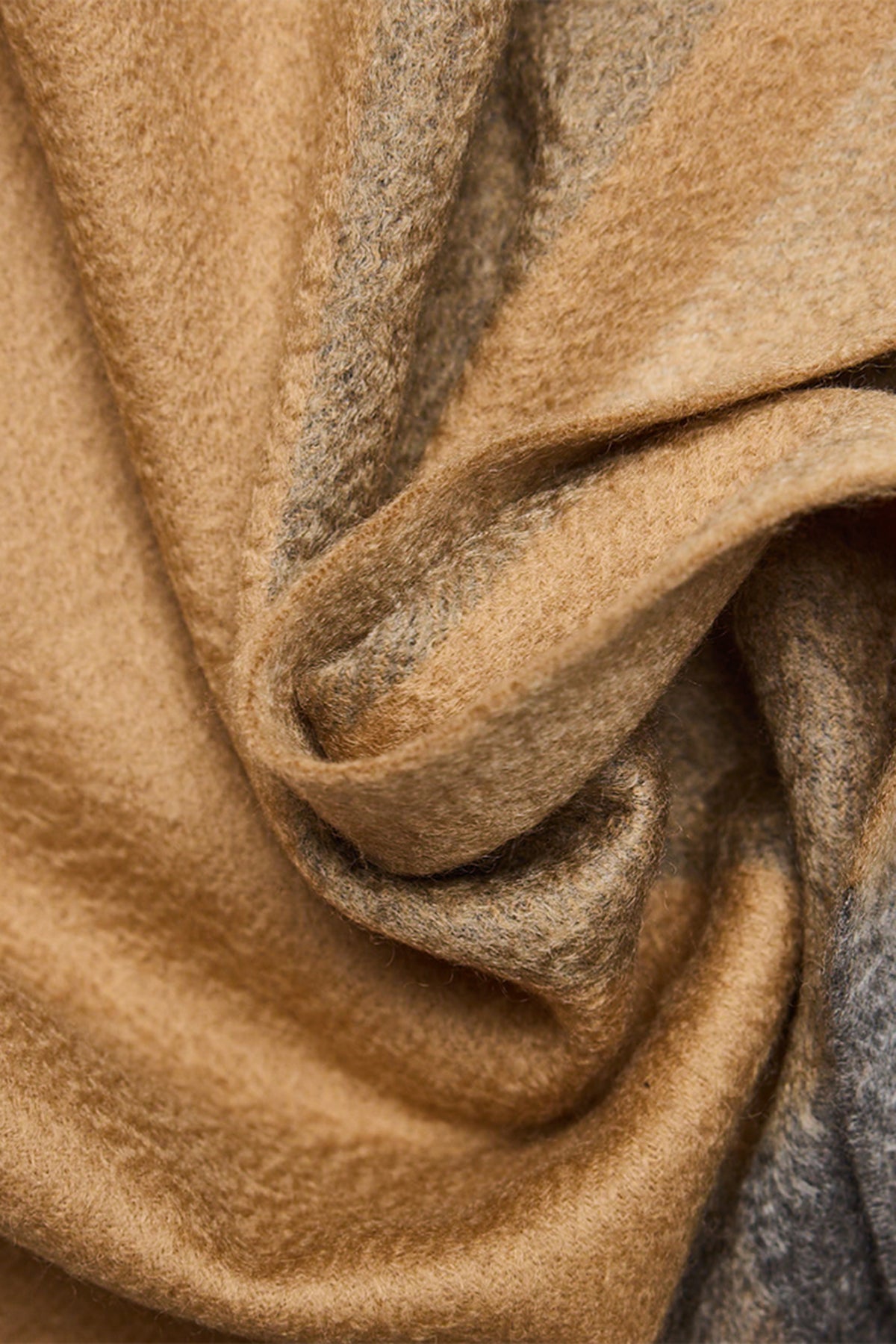 Tonal check Cashmere Scarf