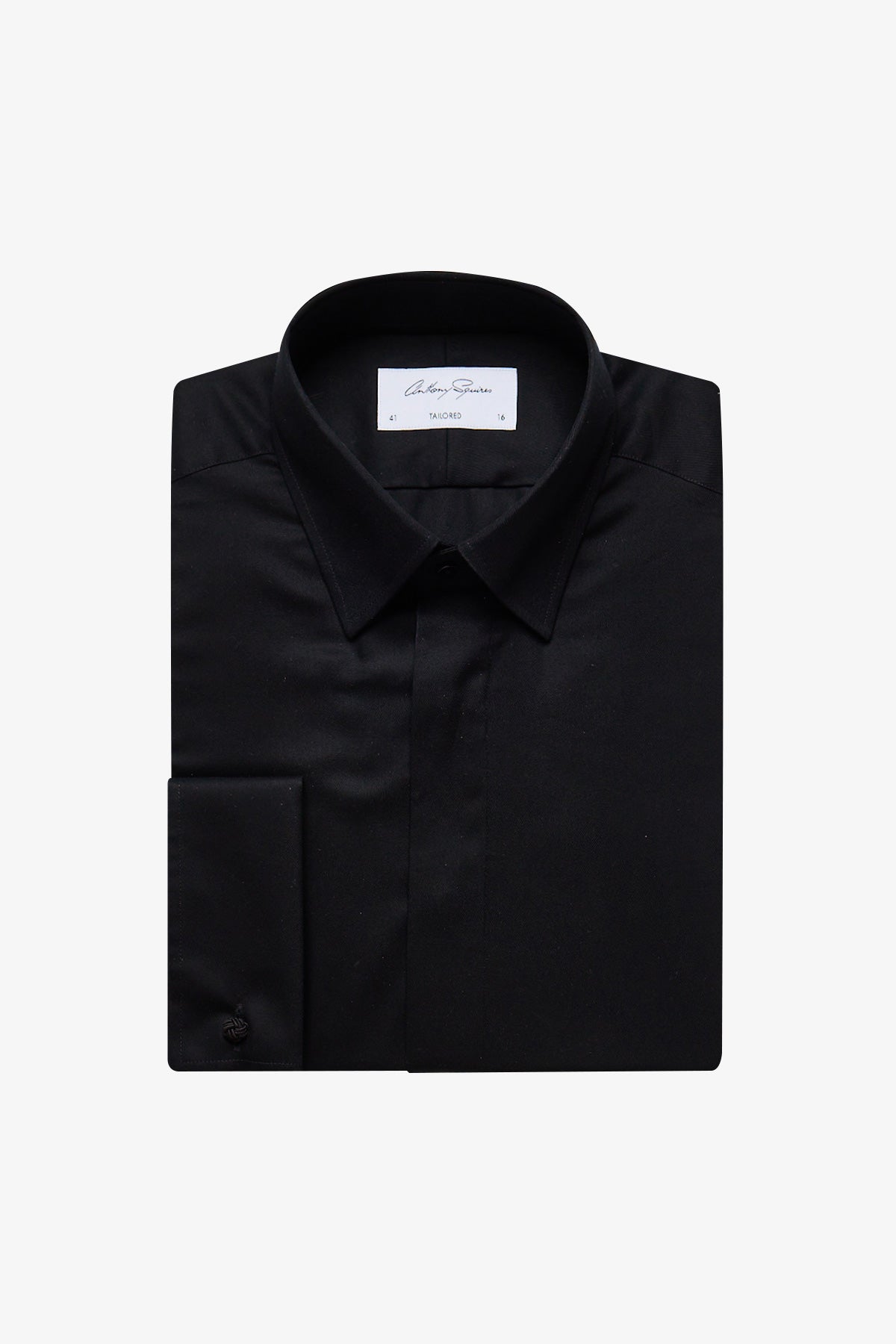 Claude fine black twill