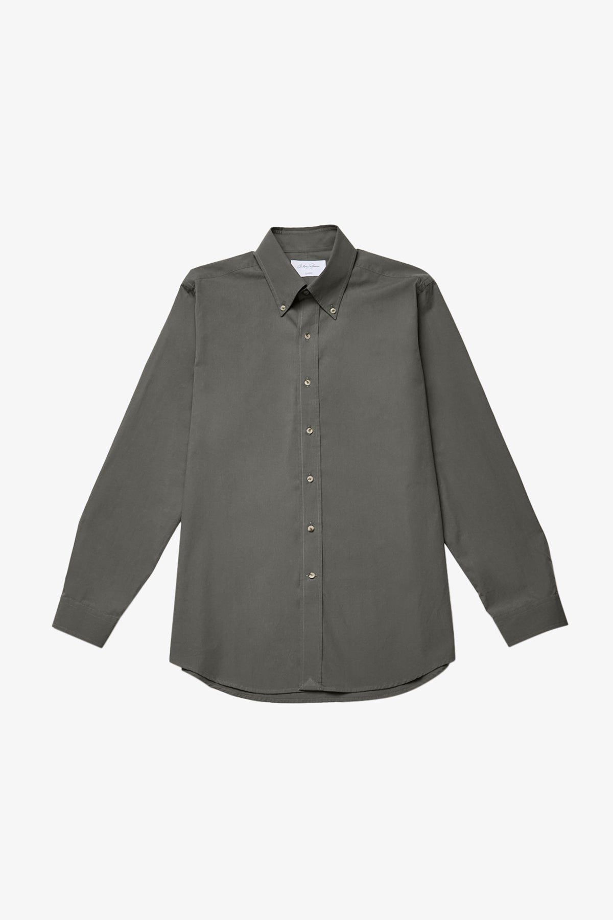 Dexter olive button down