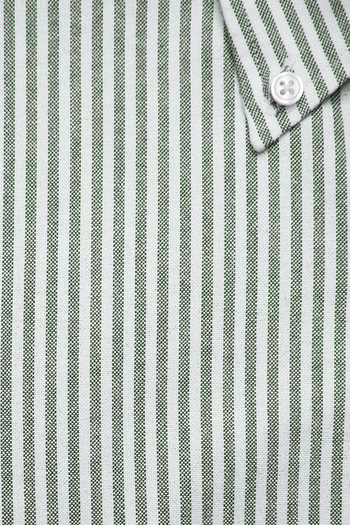 Dexter green stripe button down