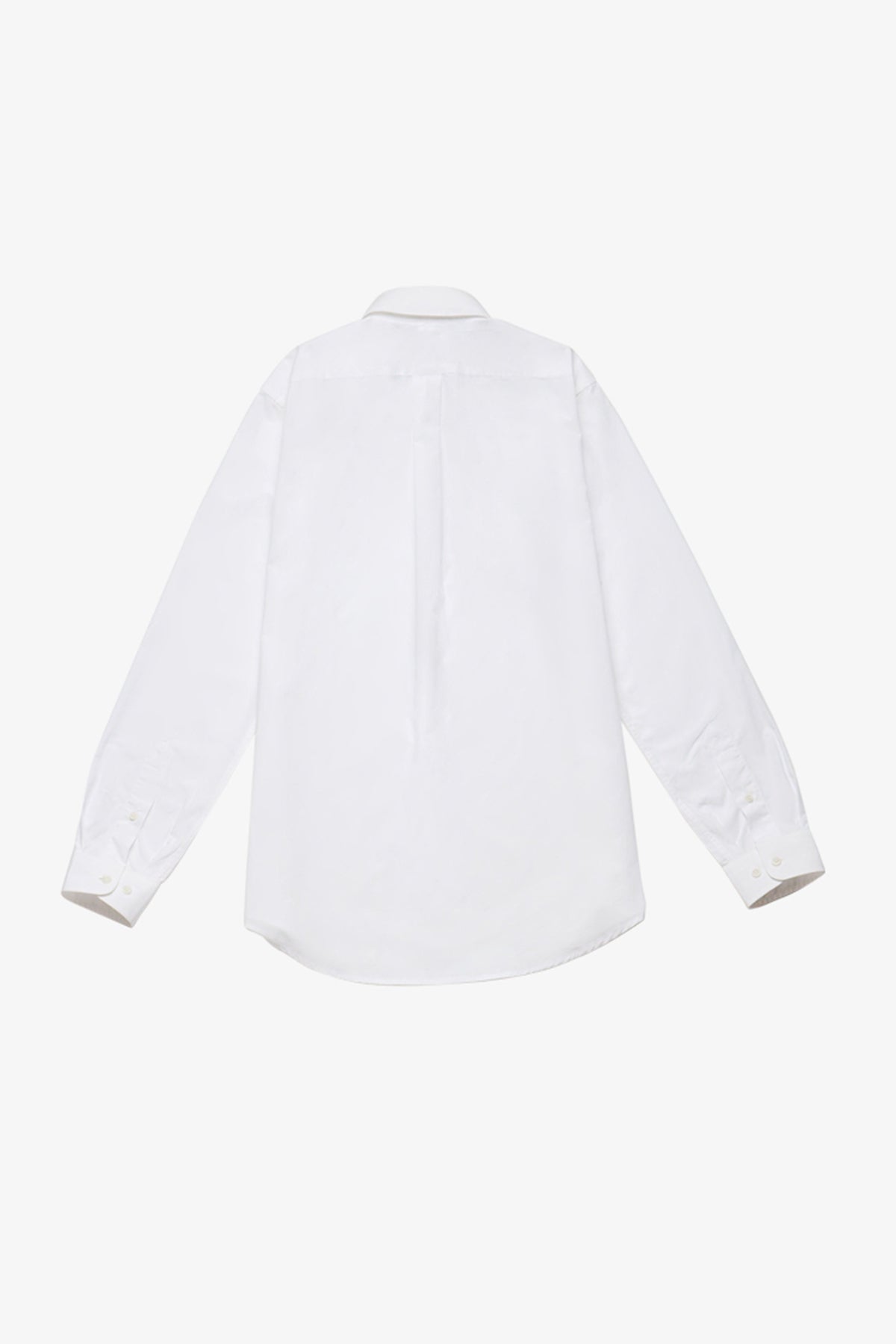 Dexter white button down