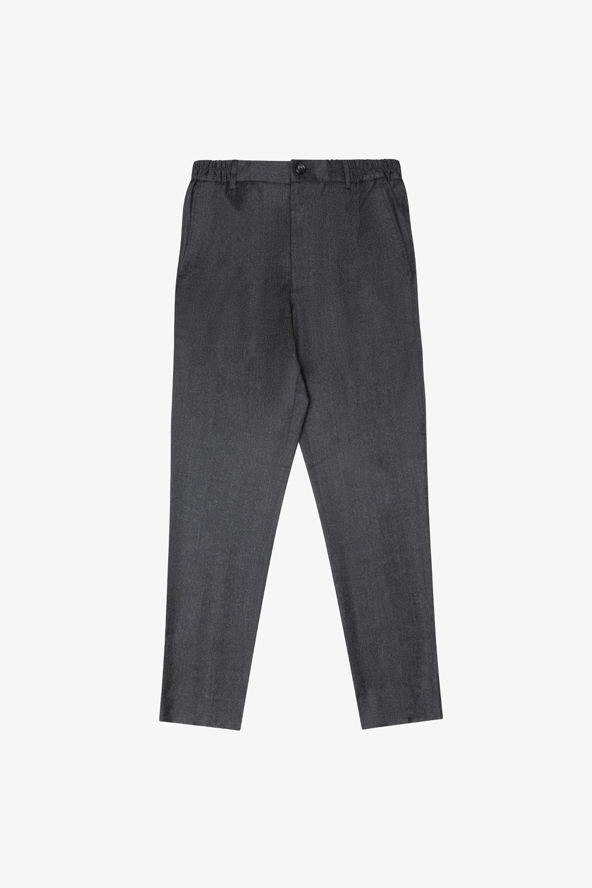 Draw Trouser - Wool In Natural Stretch