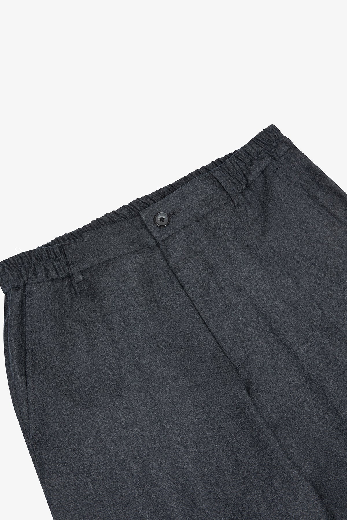 Draw Trouser - Wool In Natural Stretch