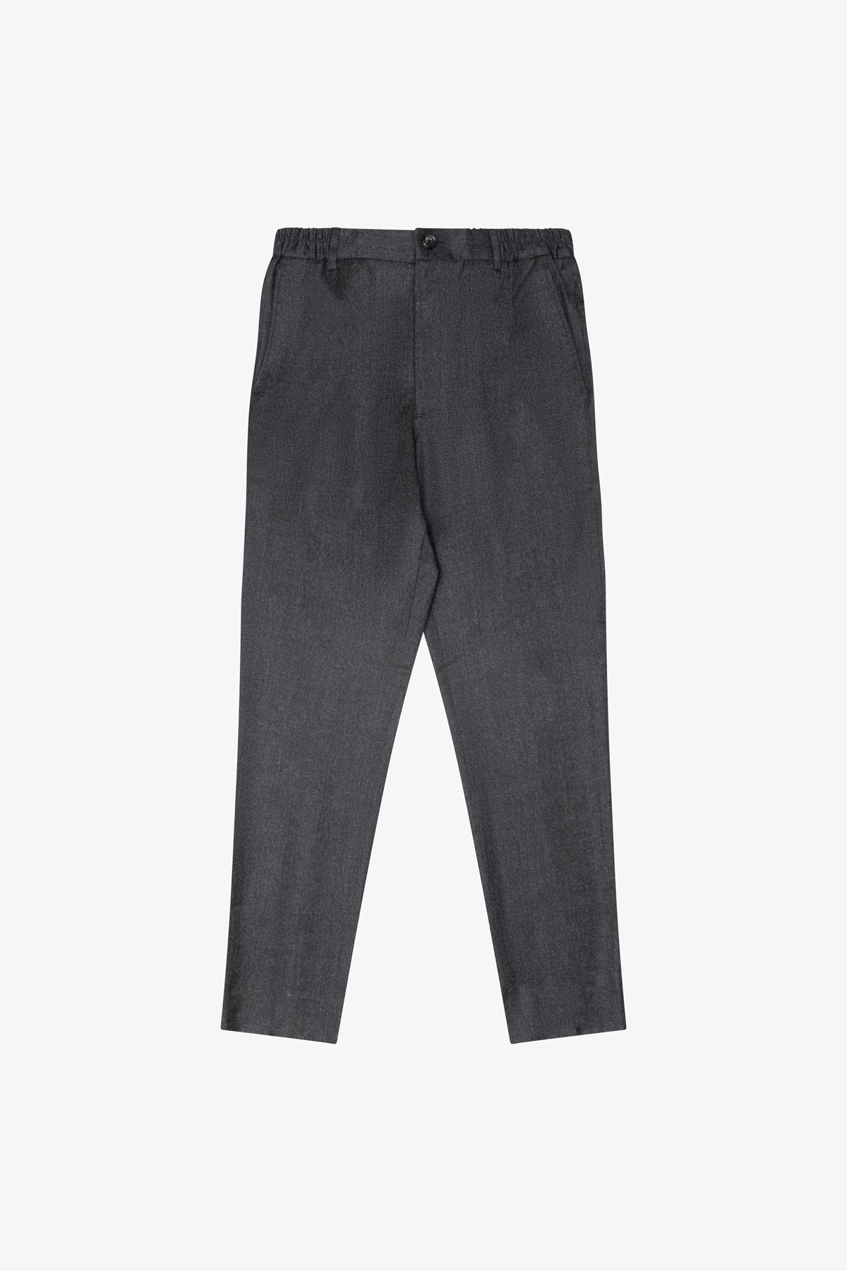 Draw Trouser - Wool In Natural Stretch