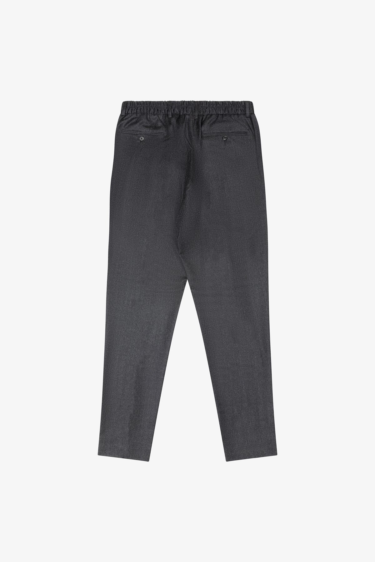 Draw Trouser - Wool In Natural Stretch