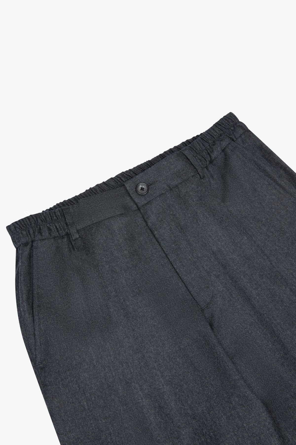 Draw Trouser - Wool In Natural Stretch