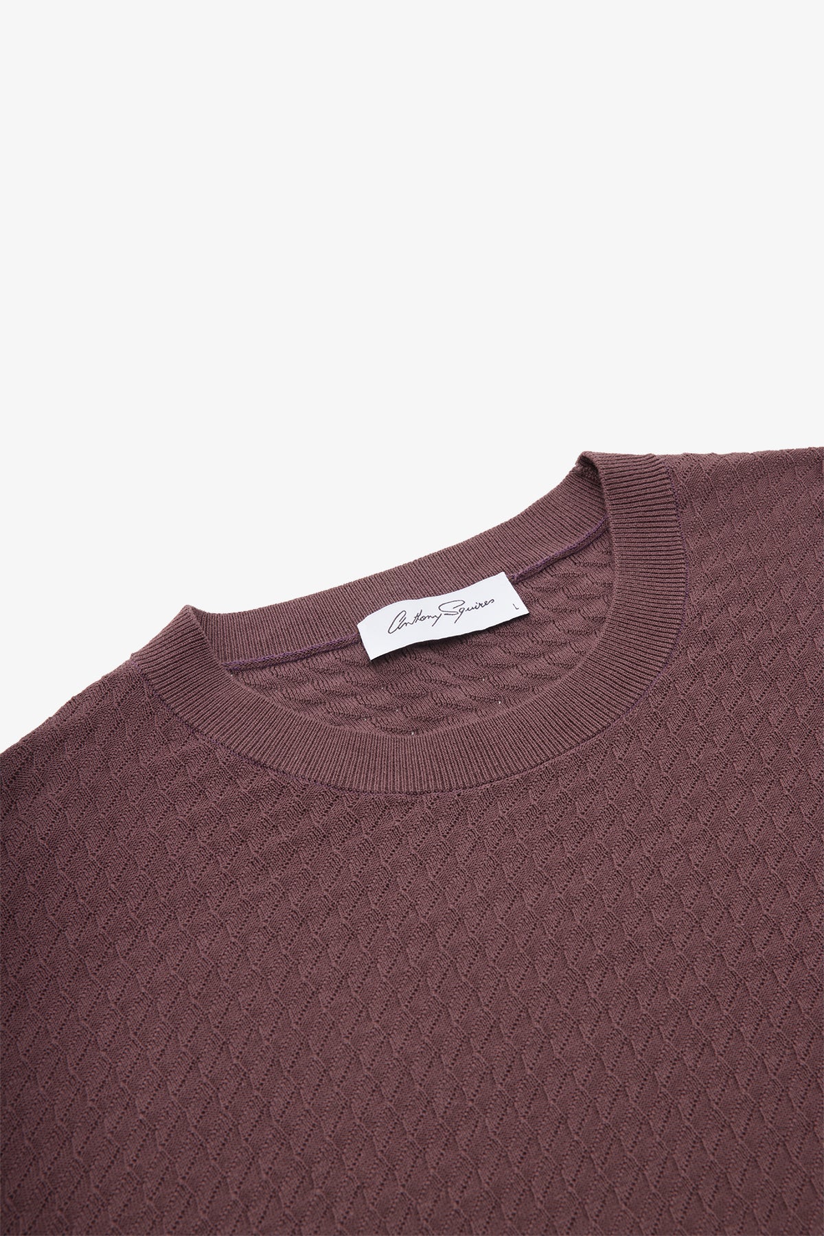 Axis - Tobacco Crew Neck Knit