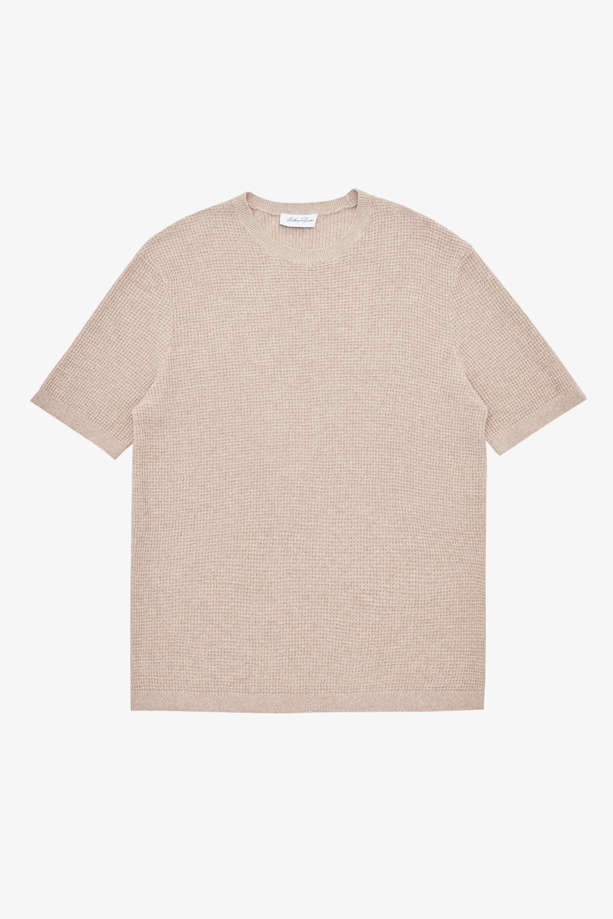 Drift - Ecru Red Crew Neck Knit