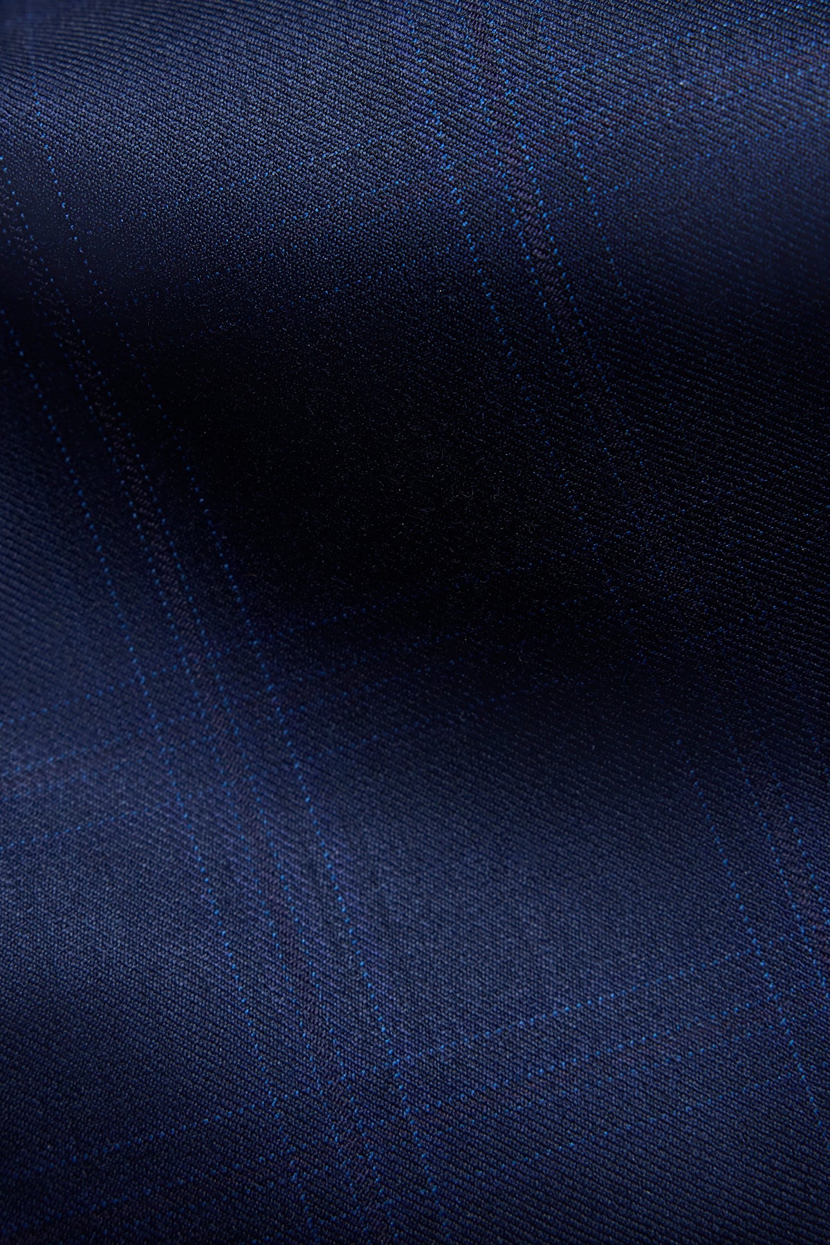 Ives Suit - Fine Twill Shadow Check In Pure Wool, Super 110's