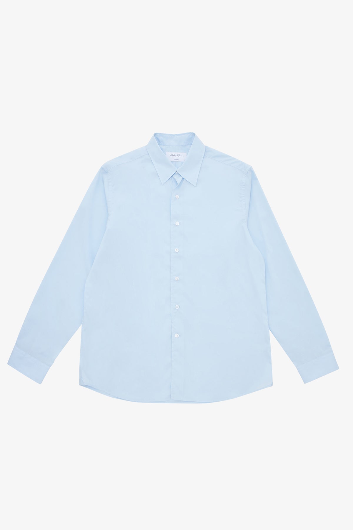 Kai - Blue Poplin Shirt