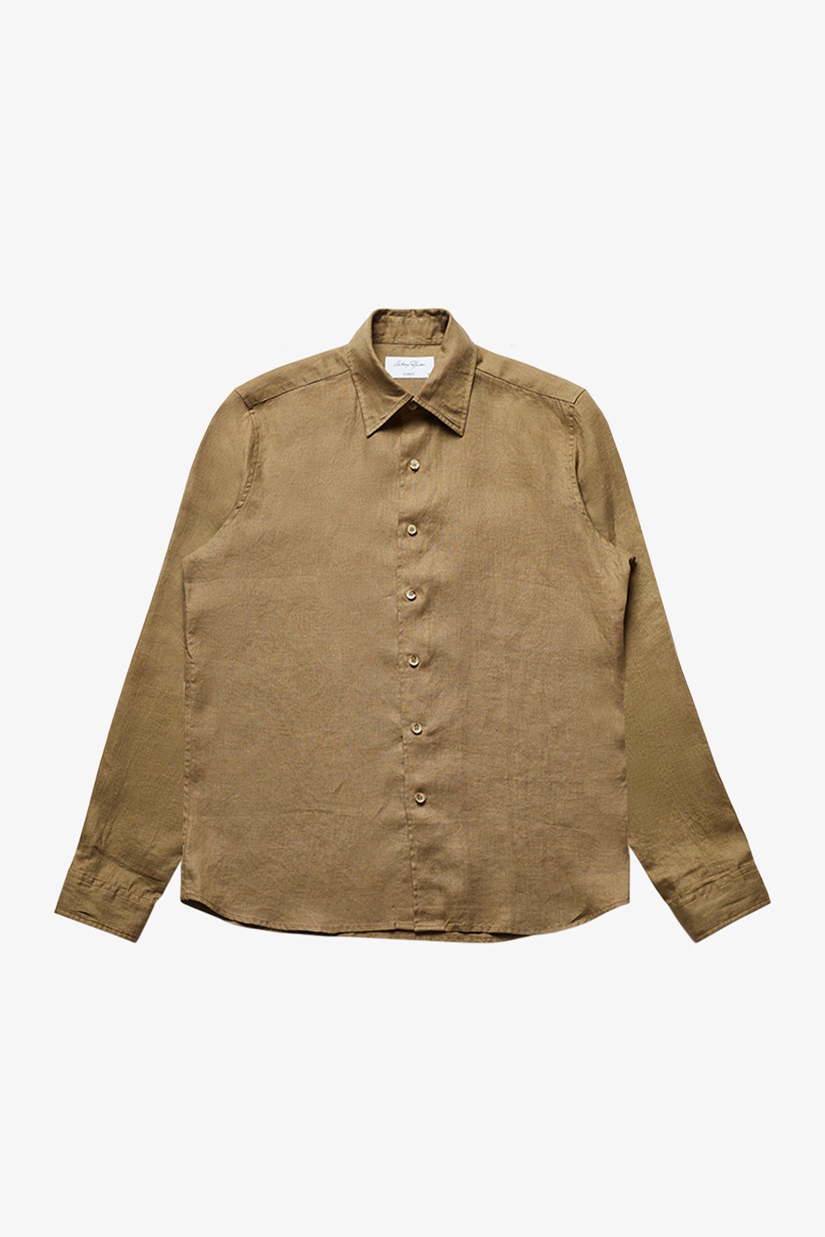Quy - Khaki Linen Shirt