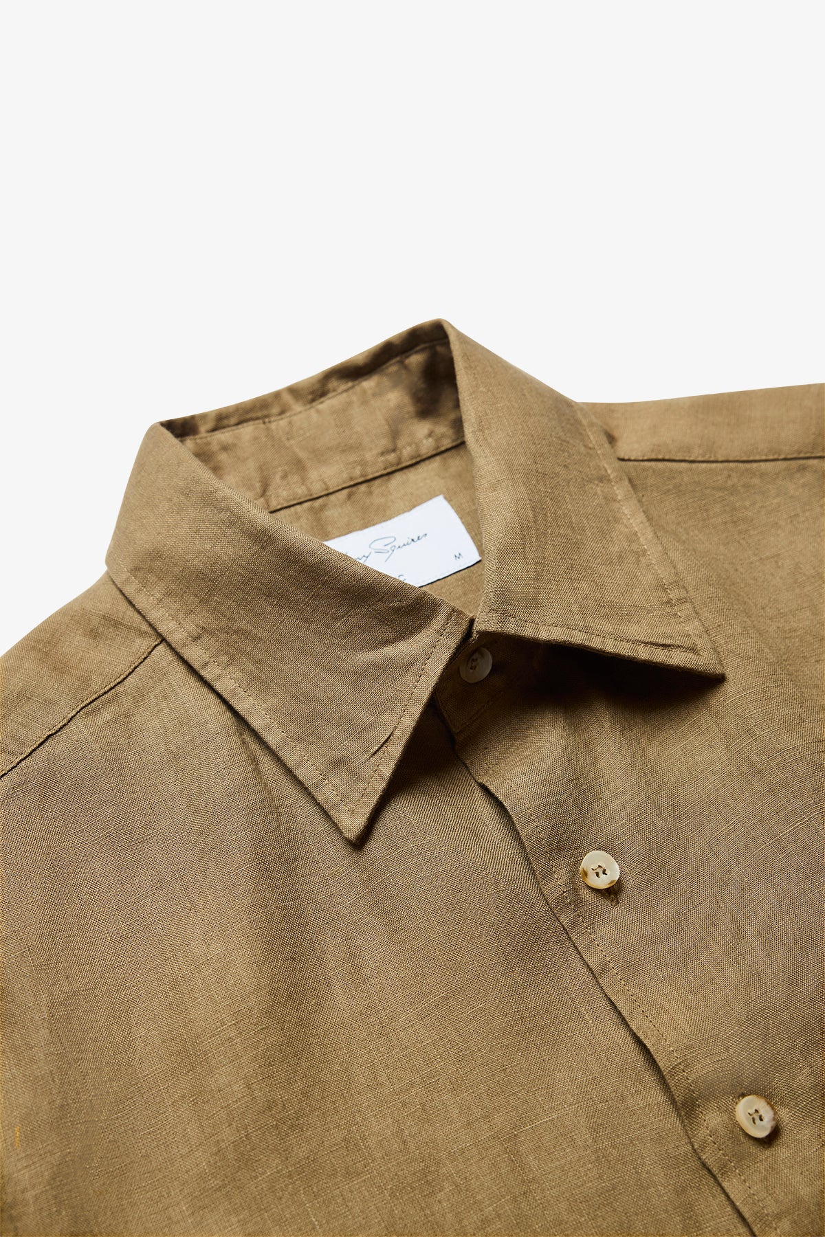Quy - Khaki Linen Shirt