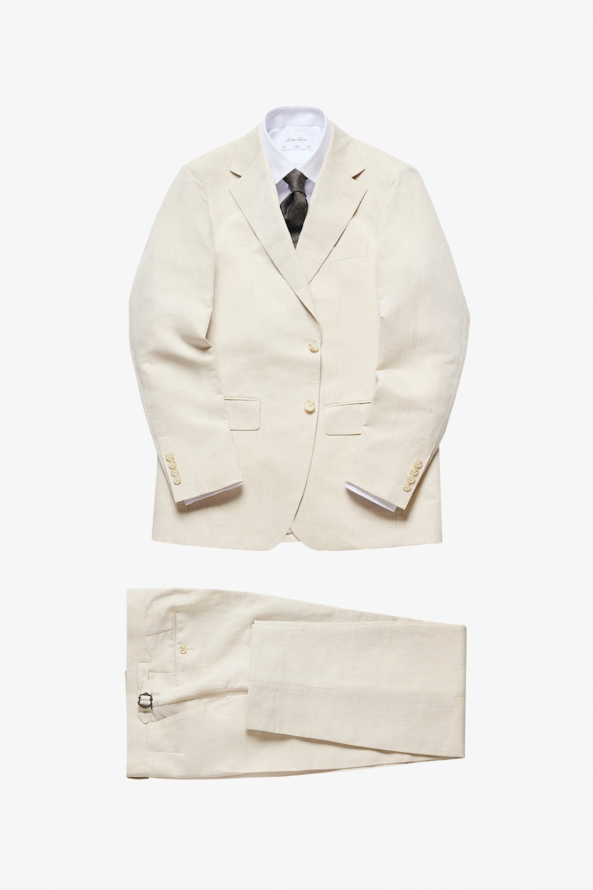 Stokes Suit - Fine Twill In Cotton/Linen