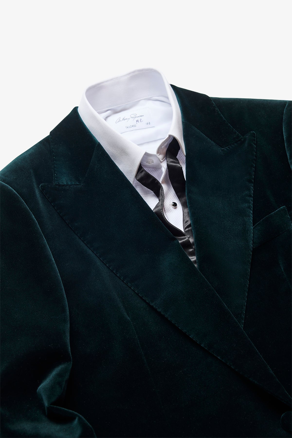 Vance - Luxurious Event Blazer In Green Velvet