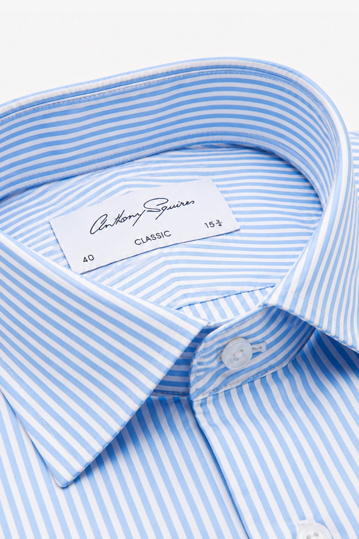Garret Formal Shirt - Blue Bengal Stripe