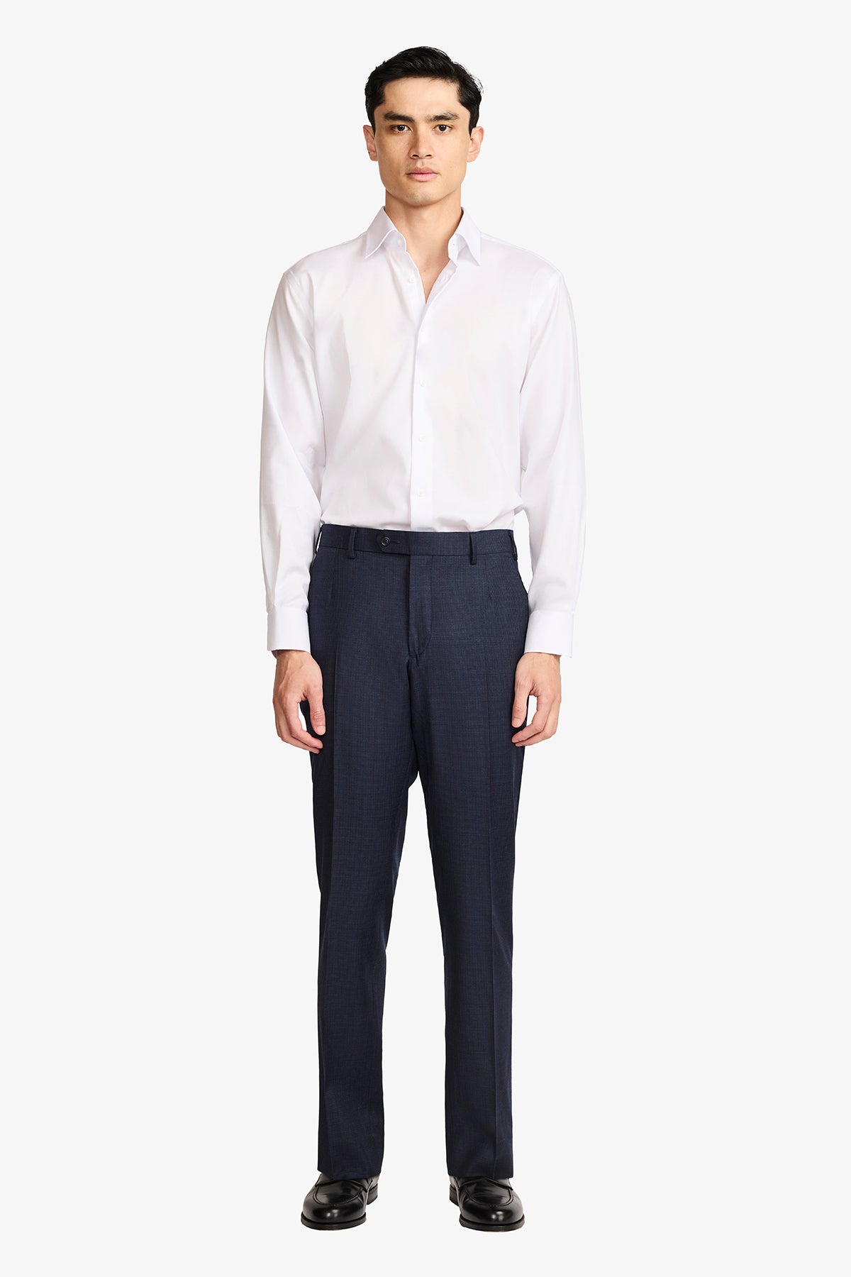 Gus Formal Shirt - White Twill
