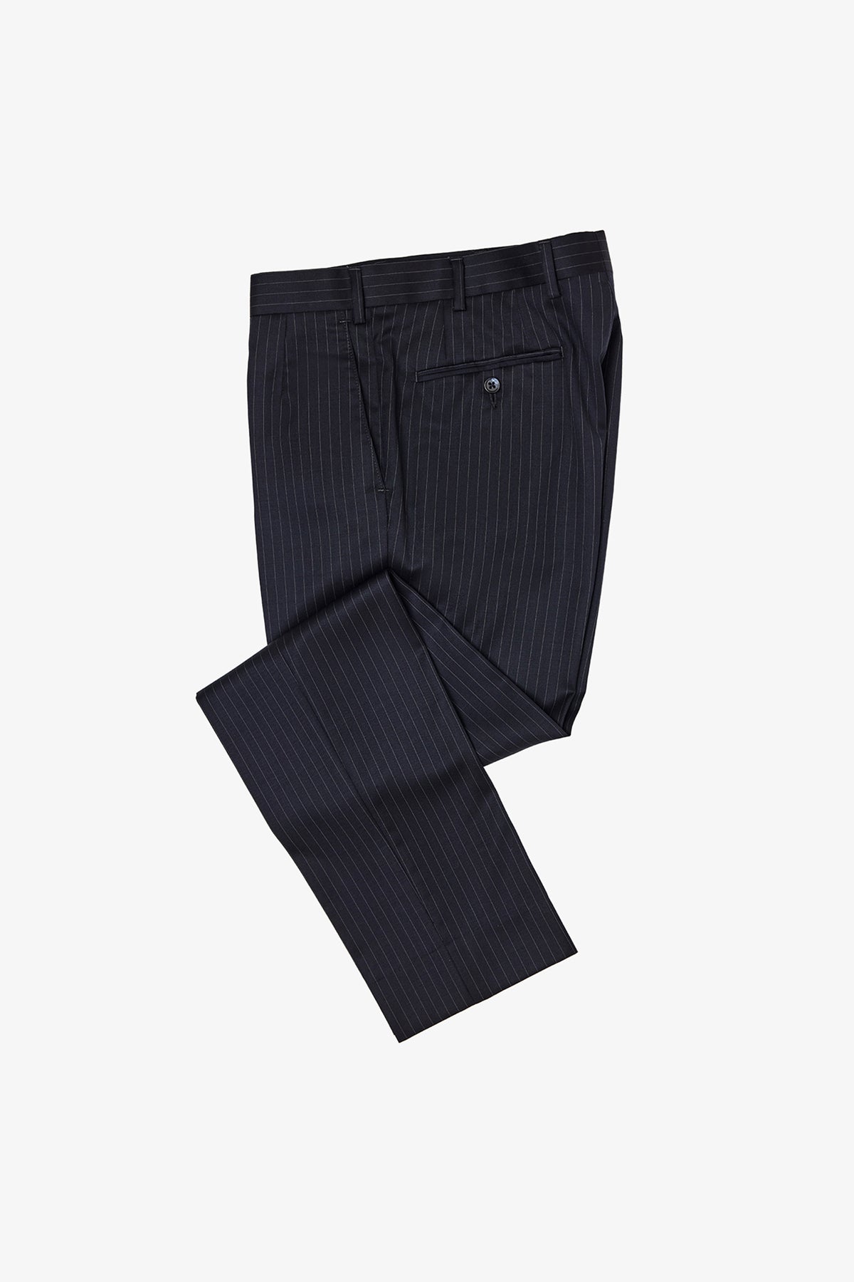 Tives - Navy stripe trouser
