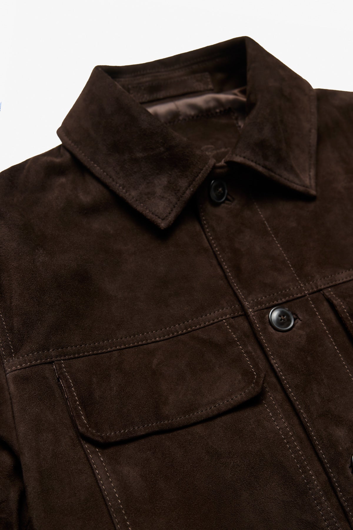 Mercer Brown Suede Jacket