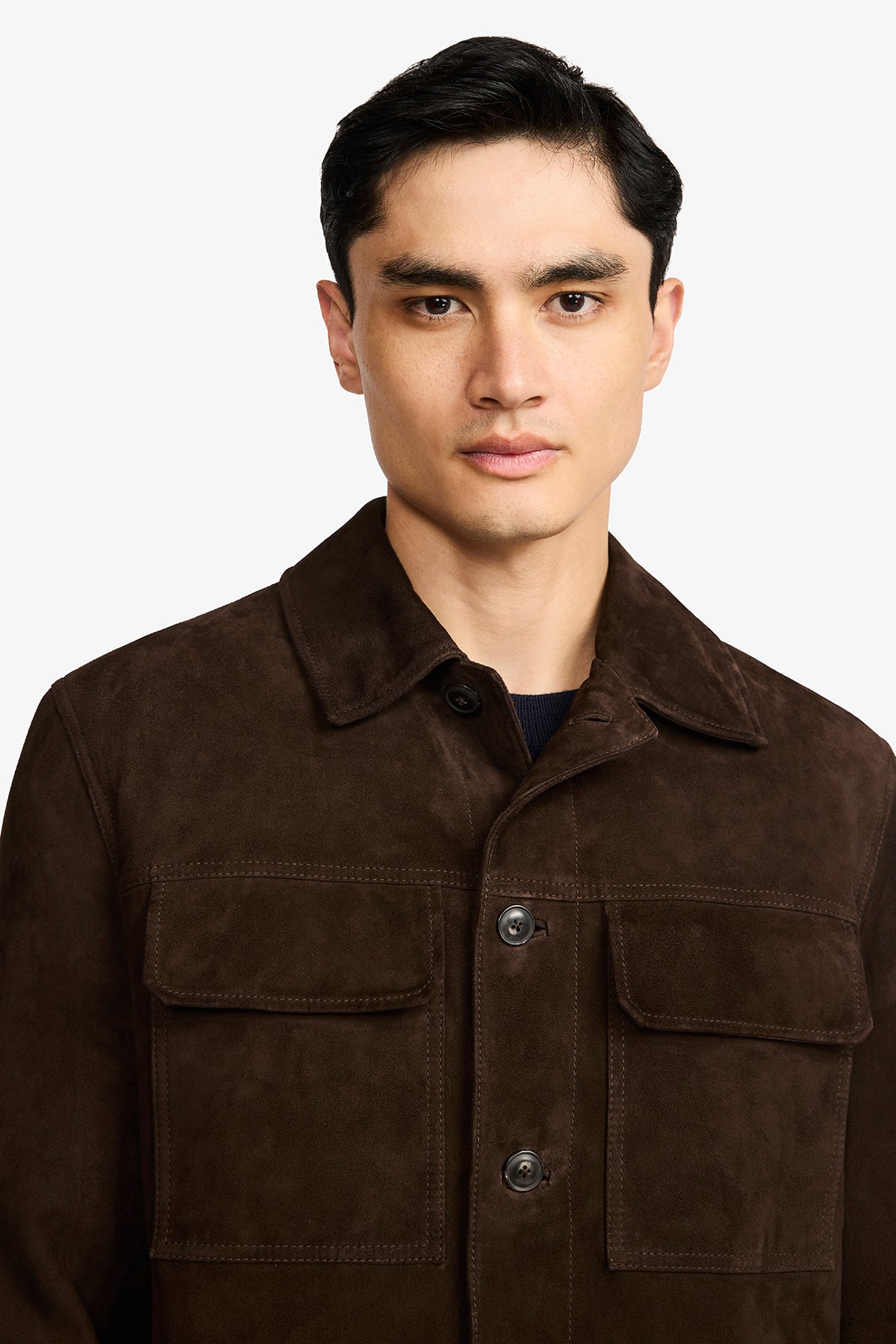 Mercer Brown Suede Jacket