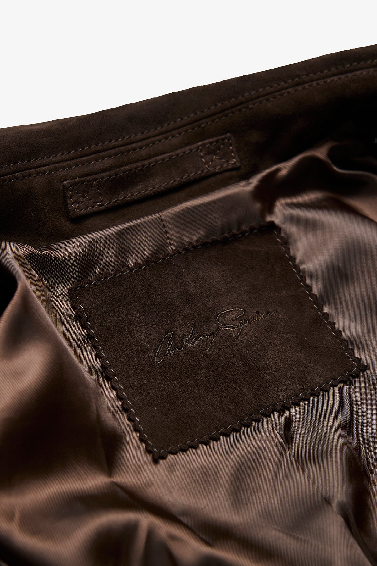 Mercer Brown Suede Jacket