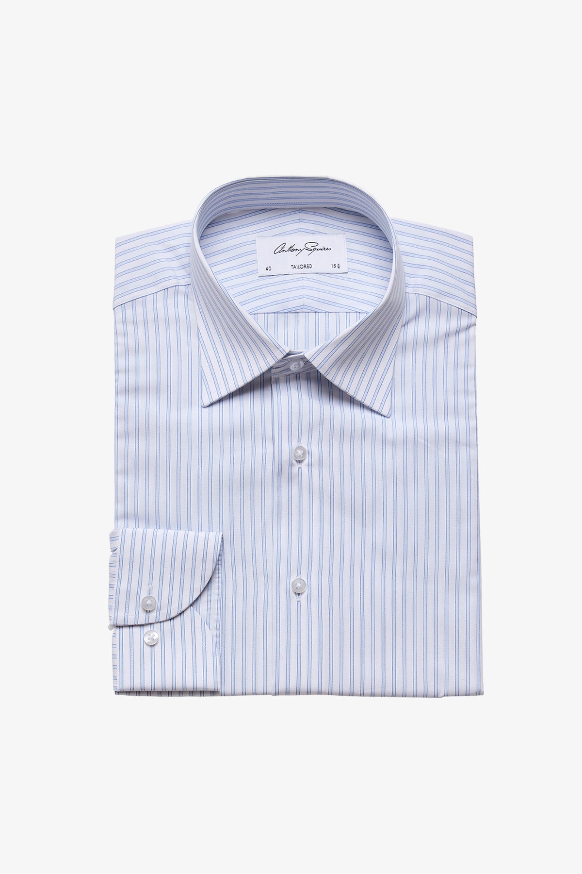 Norris formal shirt - blue stripe