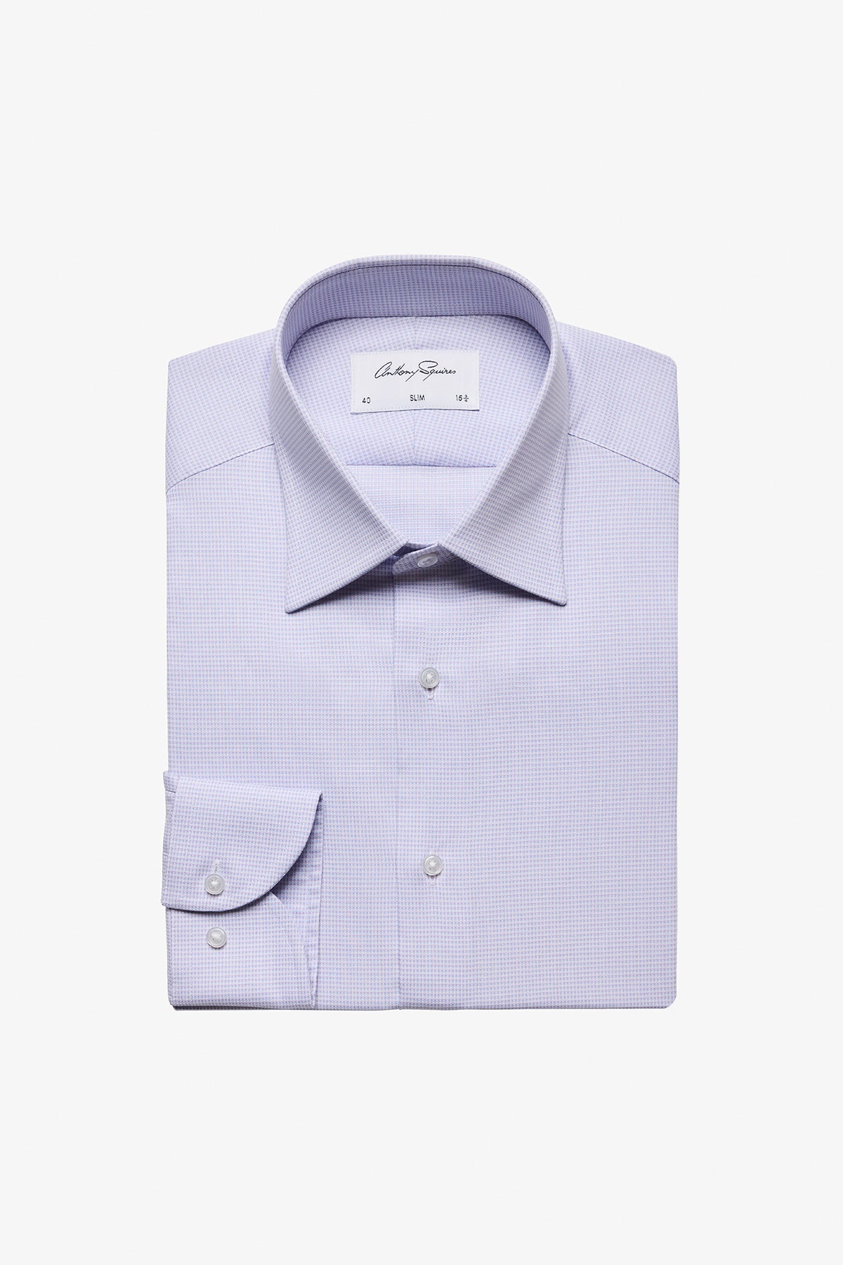 Onder Formal Shirt - Lilac Microdesign