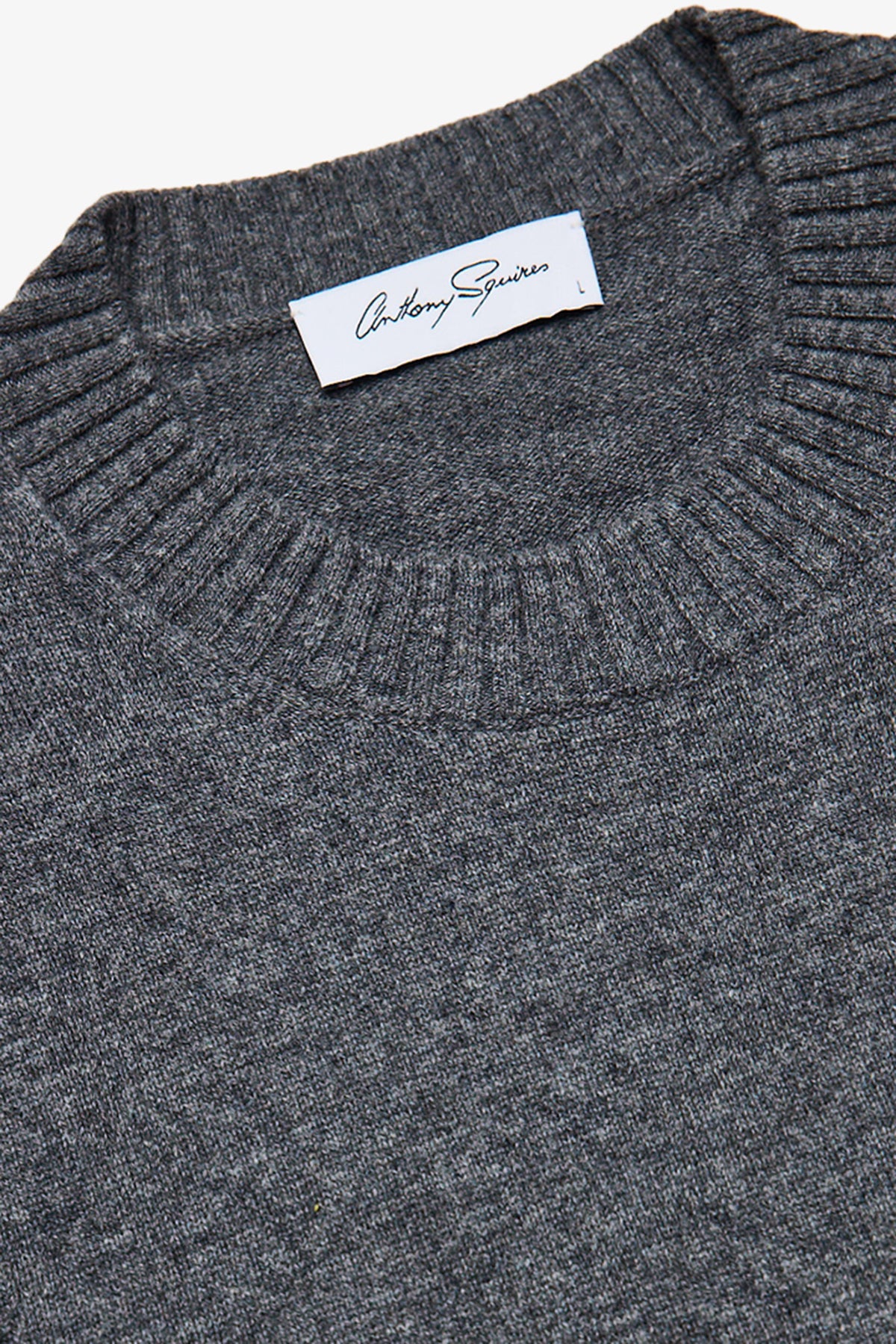 Orlando grey cashmere blend crew knit