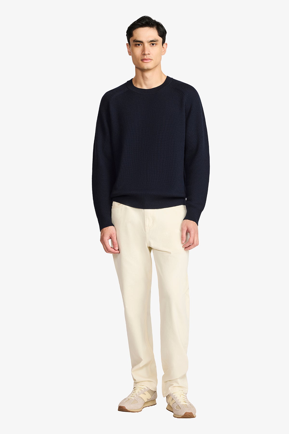 Portside Navy Rib Knit