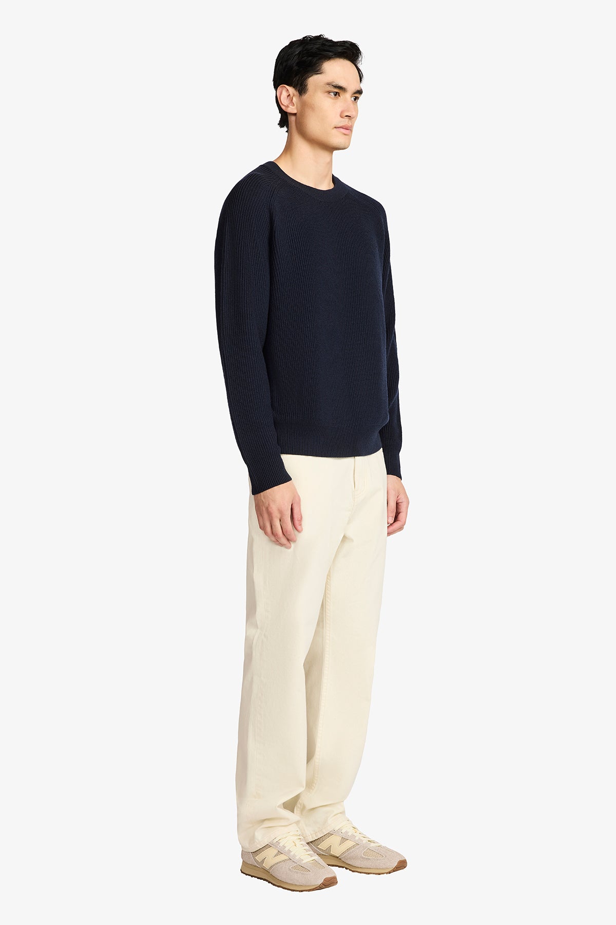 Portside Navy Rib Knit