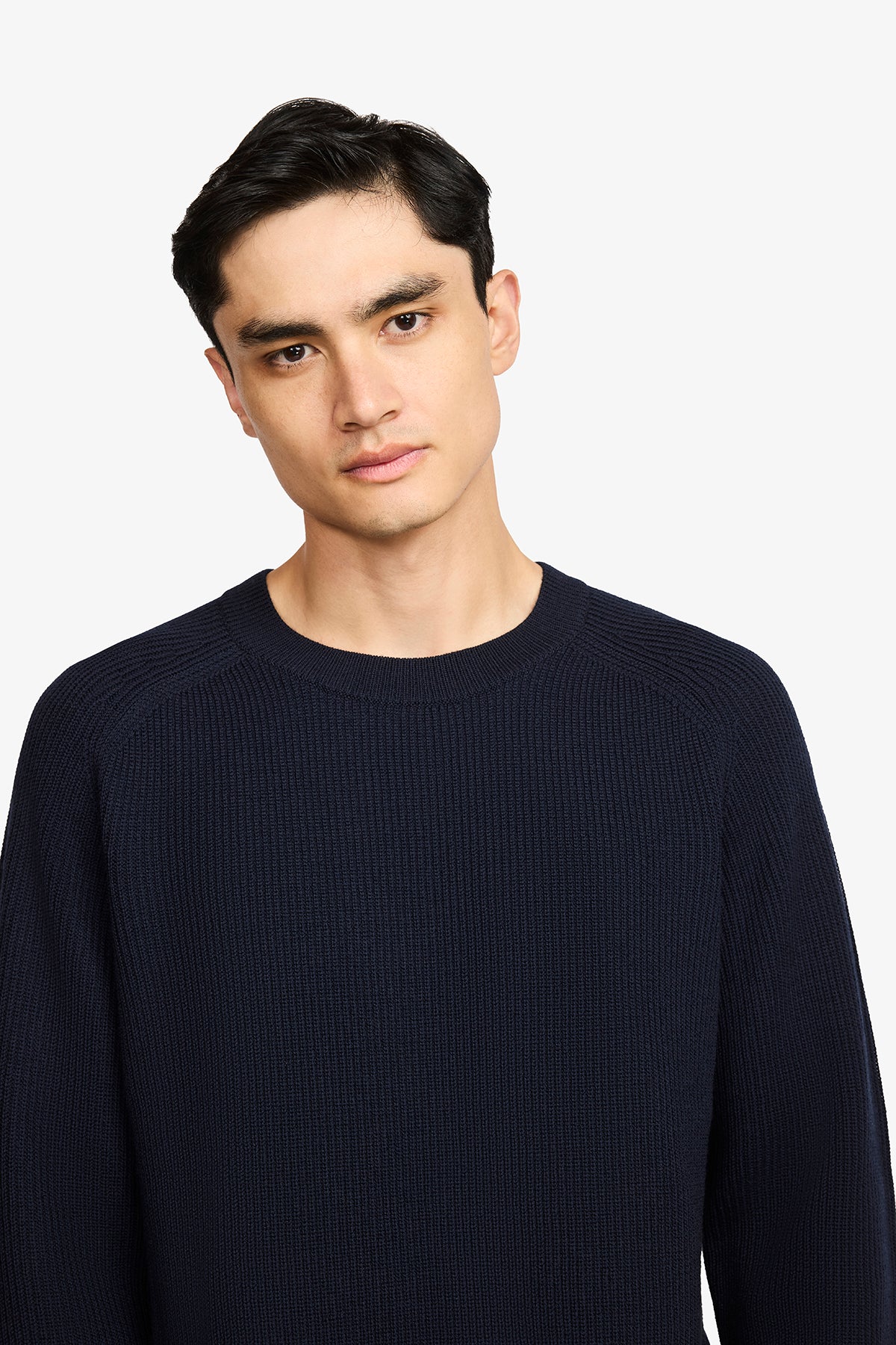 Portside Navy Rib Knit