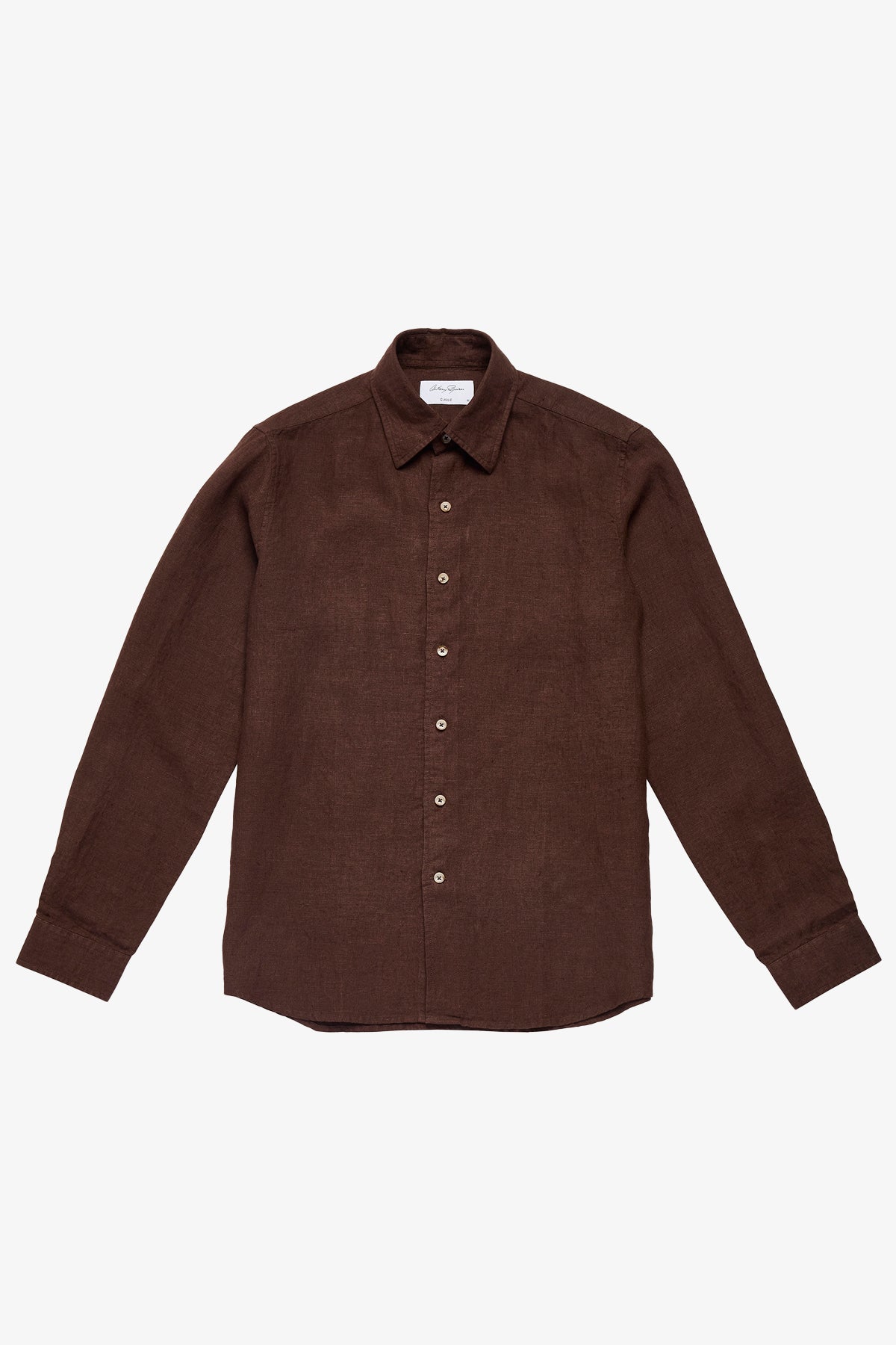 Quy brown linen shirt