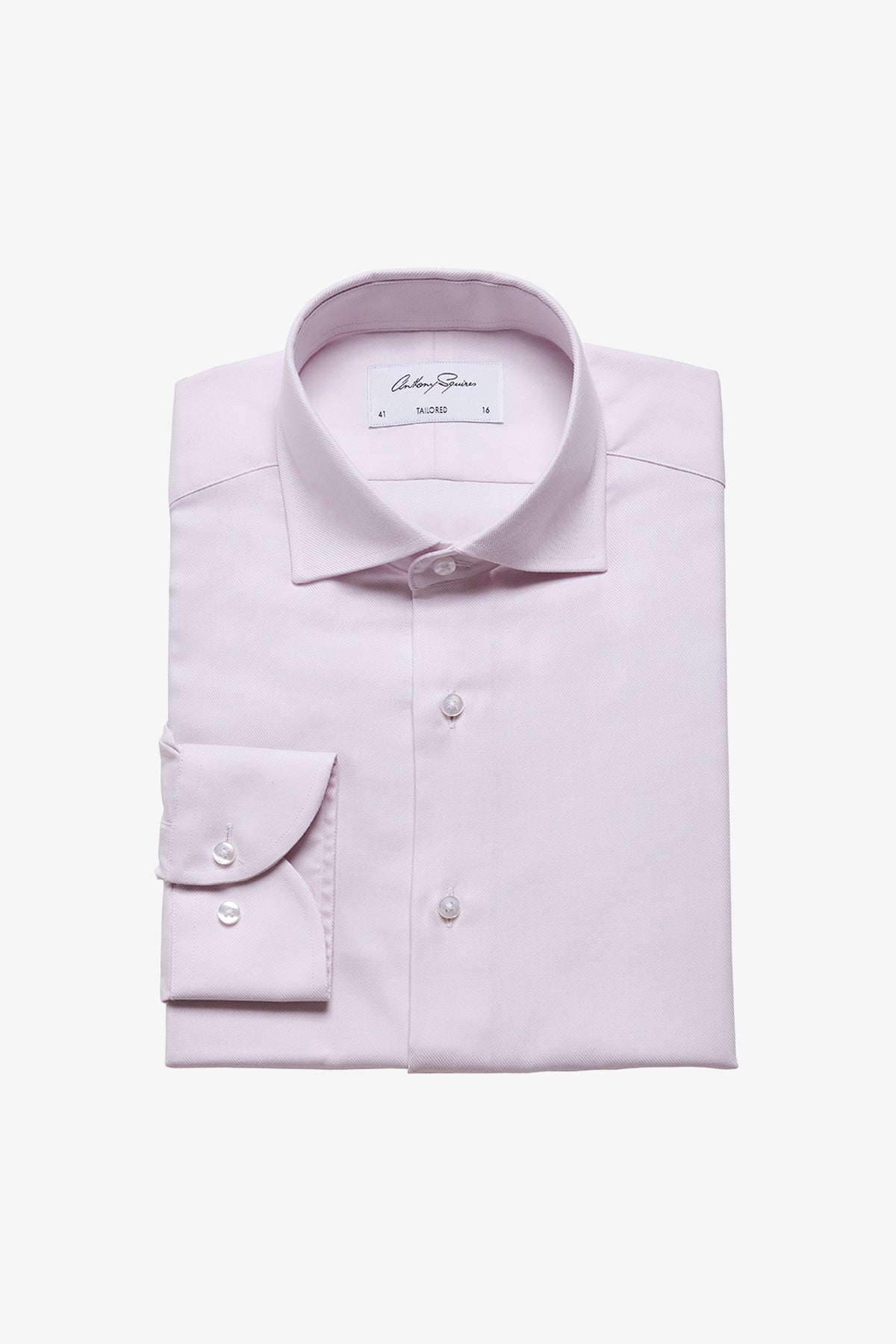 Nigel formal shirt - pink twill