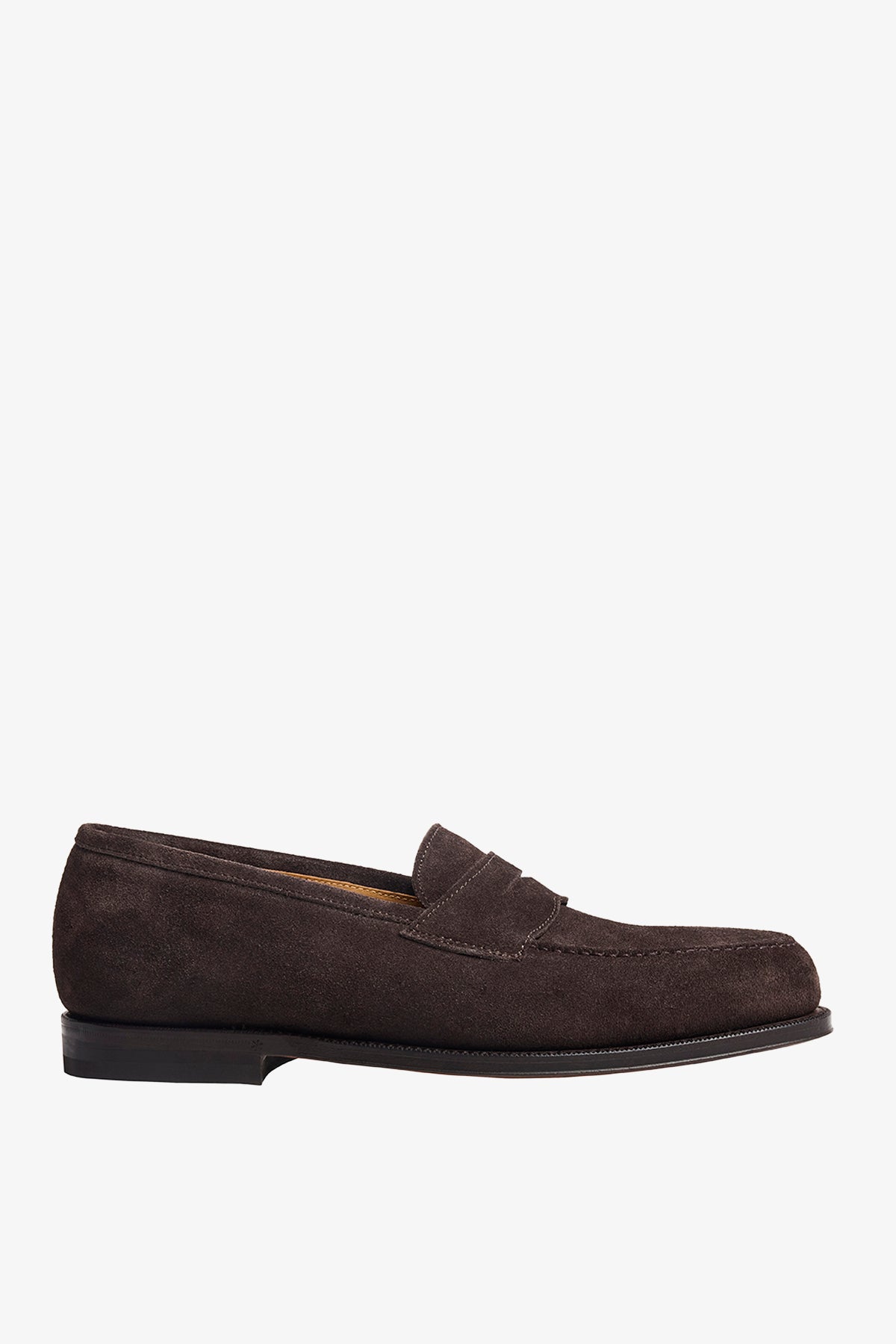Loafer shoe - brown suede