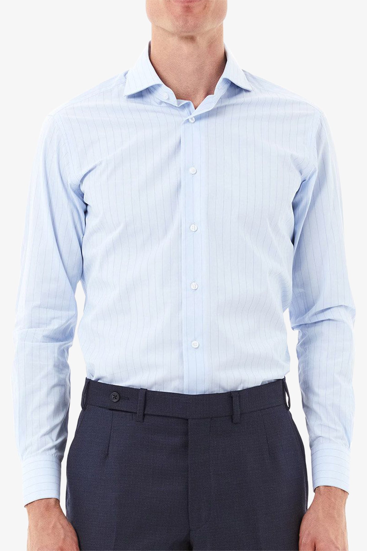 Alton - Light Blue stripe Shirt